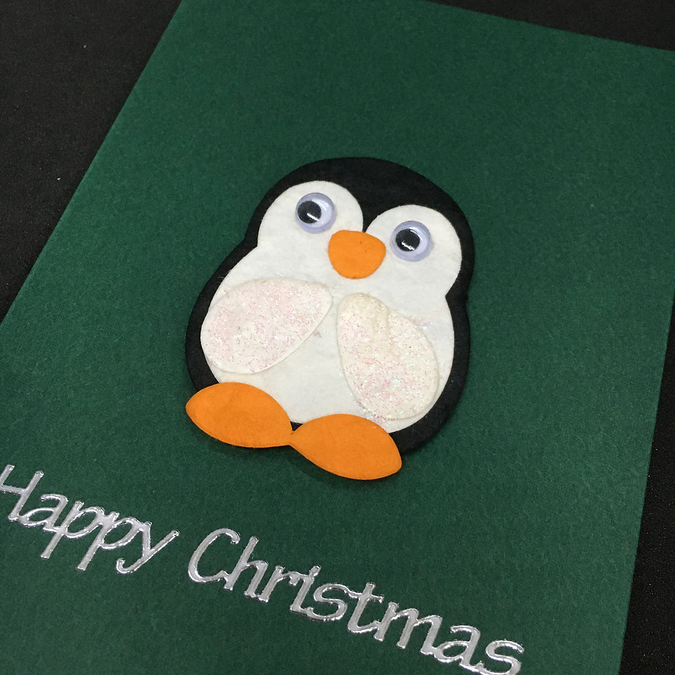 Thumbnail: Penguin Christmas Card