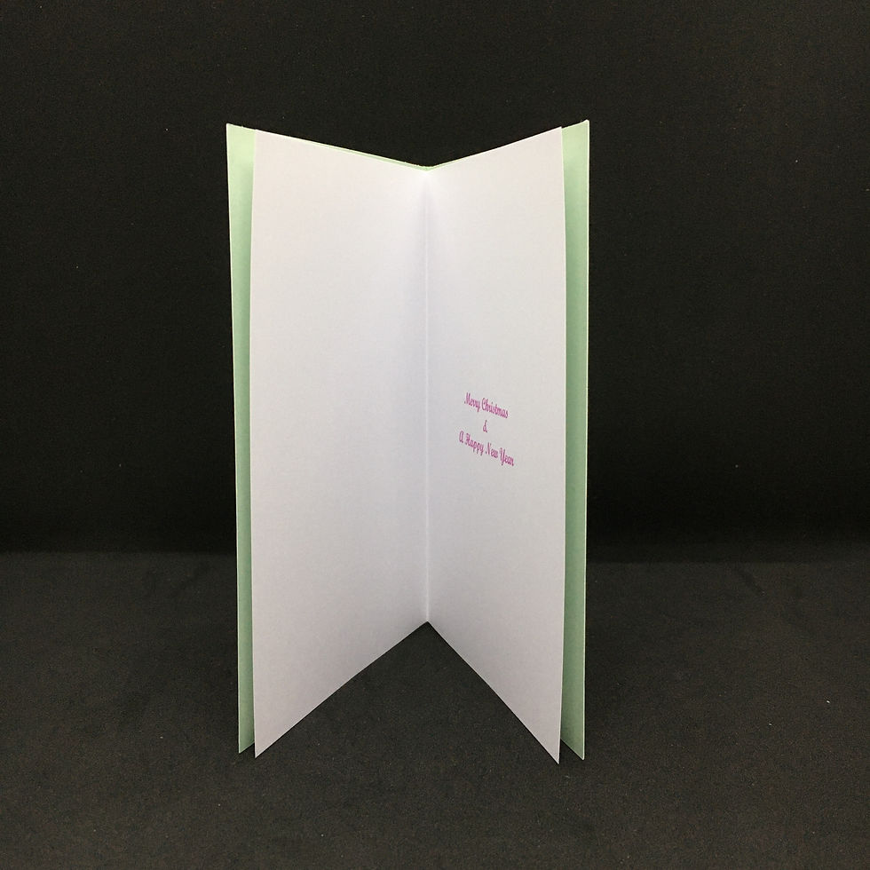 Thumbnail: Pink Christmas Tree Christmas Card
