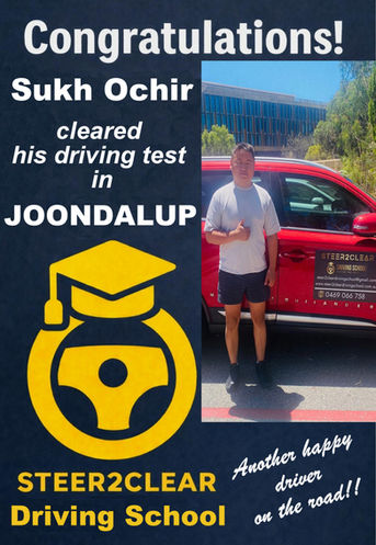 Student successfully passed the test.