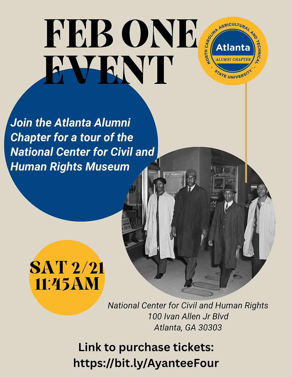 Black History Month February One Event