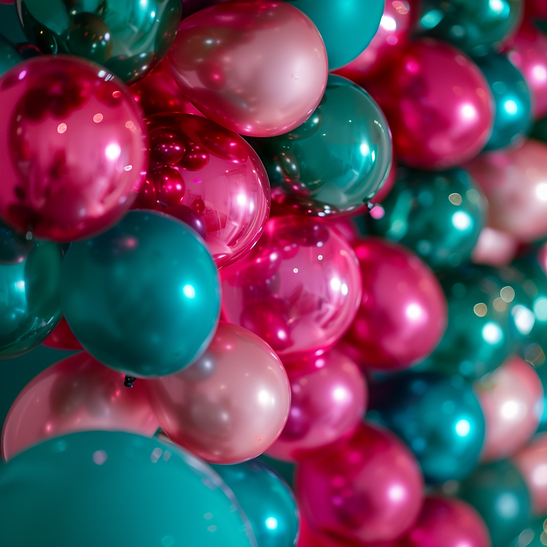 divineeyemedia_ballon_garland_in_fusha_pink_and_teal_green_deta_a6fb01ad-0450-46c0-9756-60