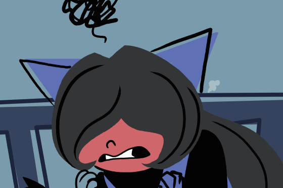 Businesswoman with Mask