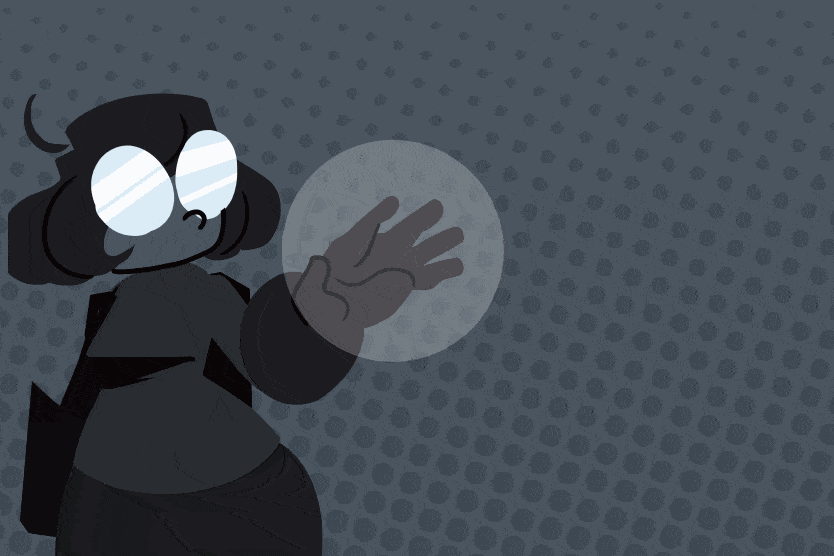 Businesswoman with Mask