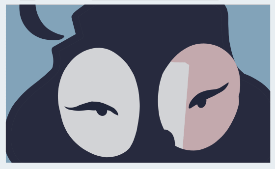 Businesswoman with Mask