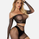 Miniatura: Conjunto Sexy De Malla Con Brillos Cami