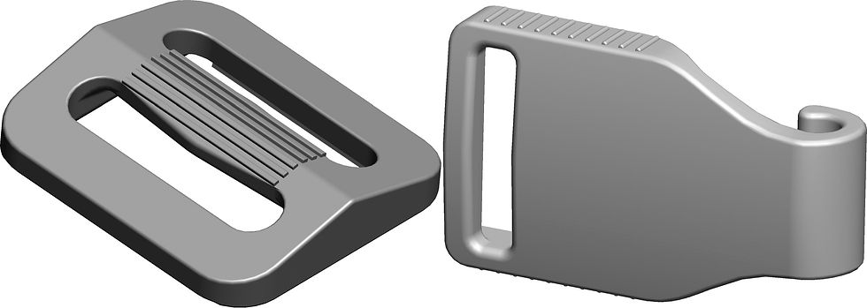 Eson headgear clips / buckle