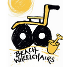beach wheelchairs icon