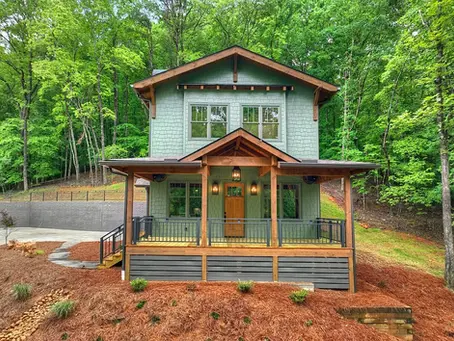 Staging a Custom Home in Ellijay