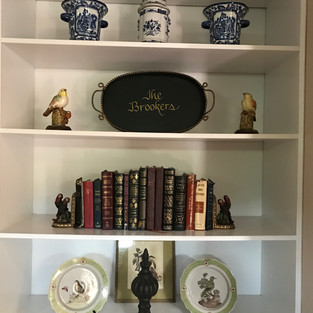 Redesign Home Staging Bookshelf in Office