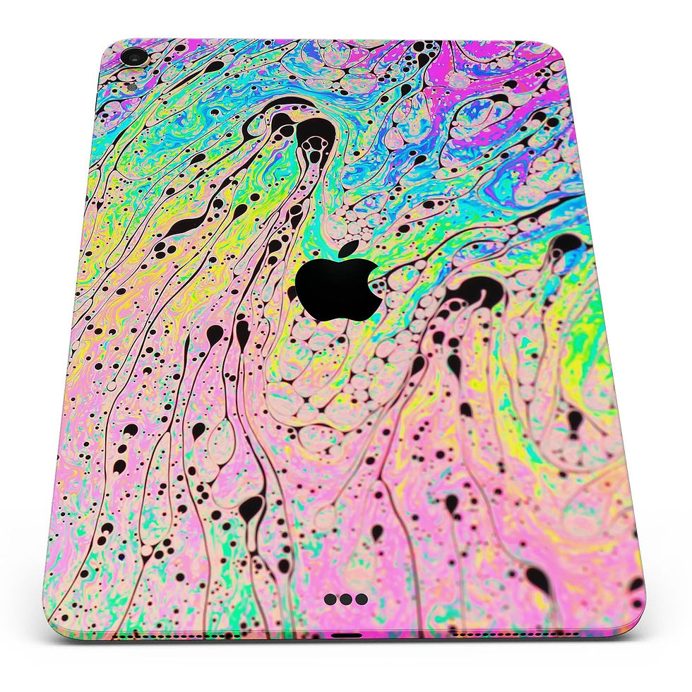 Thumbnail: Neon Color Fushion V3 - Full Body Skin Decal for the Apple iPad Pro