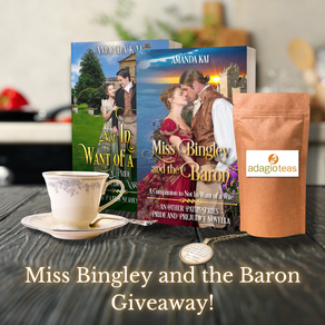 Announcing the winners of the Miss Bingley and the Baron Giveaway