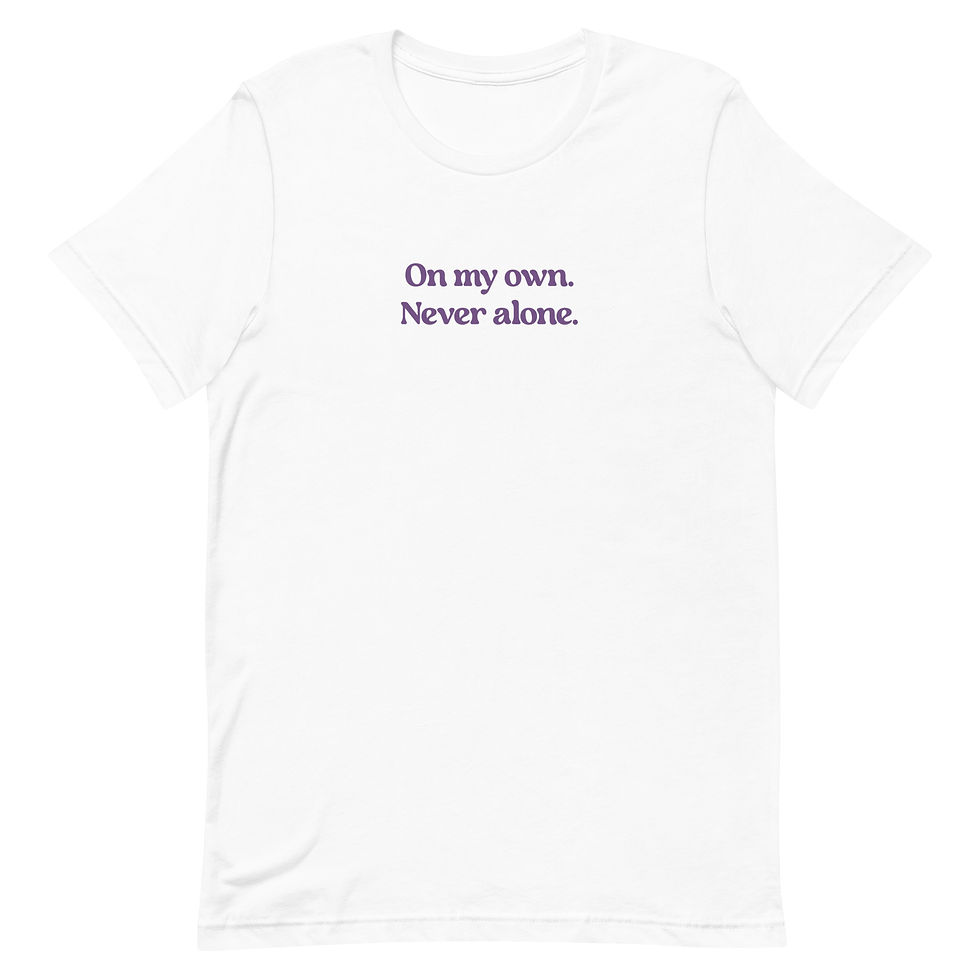 Thumbnail: Never Alone - Unisex T-shirt