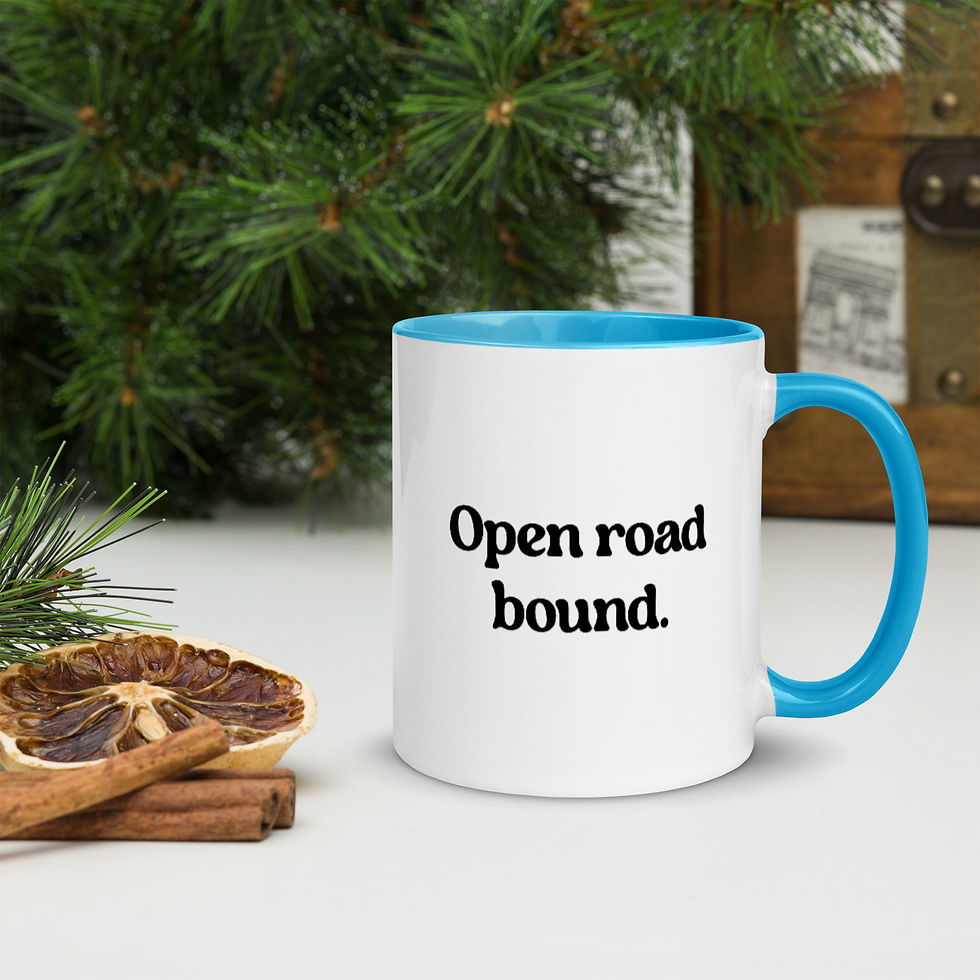 Thumbnail: Open Road Bound - Mug with Color Inside