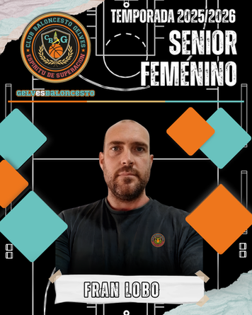 Fran Lobo, al mando del sénior femenino del CB Gelves.
