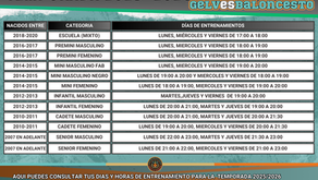 Horario 2025/2026
