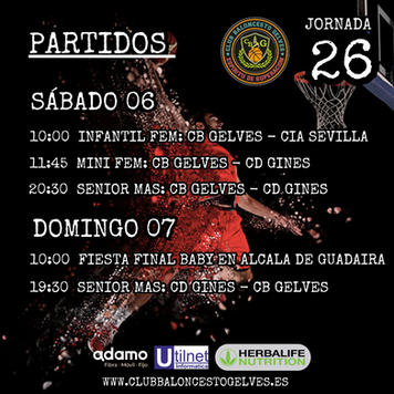 Fin de semana de mucho baloncesto.