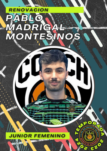 Pablo Madrigal continúa.