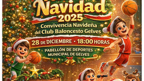 El Club Baloncesto Gelves celebrará su Festival de Navidad 2025 el próximo 28 de diciembre.