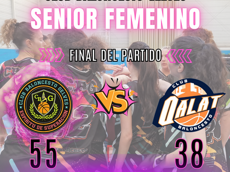 Nueva victoria de nuestro senior femenino.