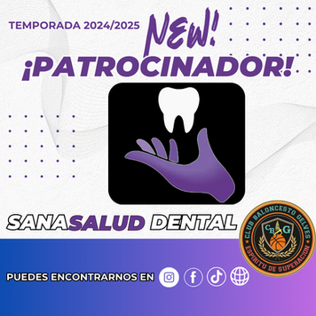 SANASALUD DENTAL Se suma a nuestro proyecto deportivo.