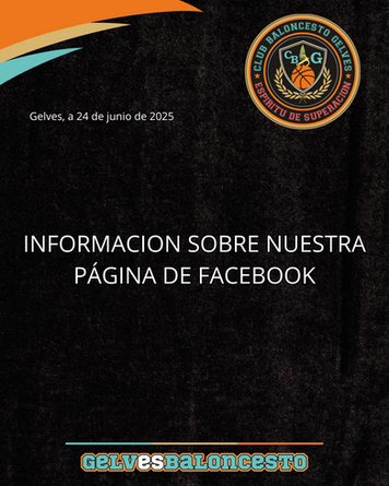 Nueva Página de Facebook activa.