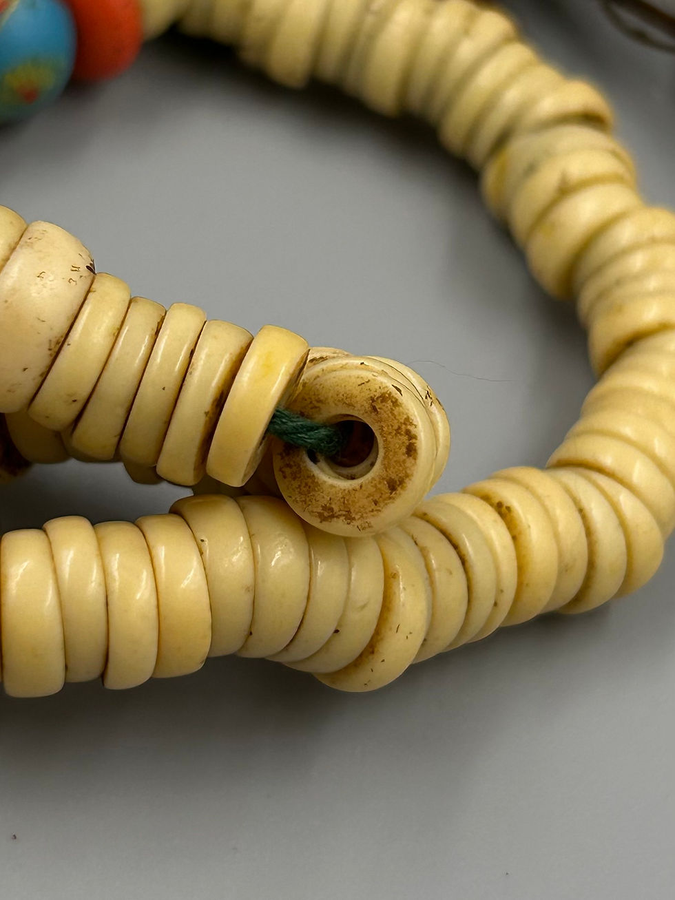 縮圖：Synthetic Tibetan nomadic prayer beads 料器佛珠