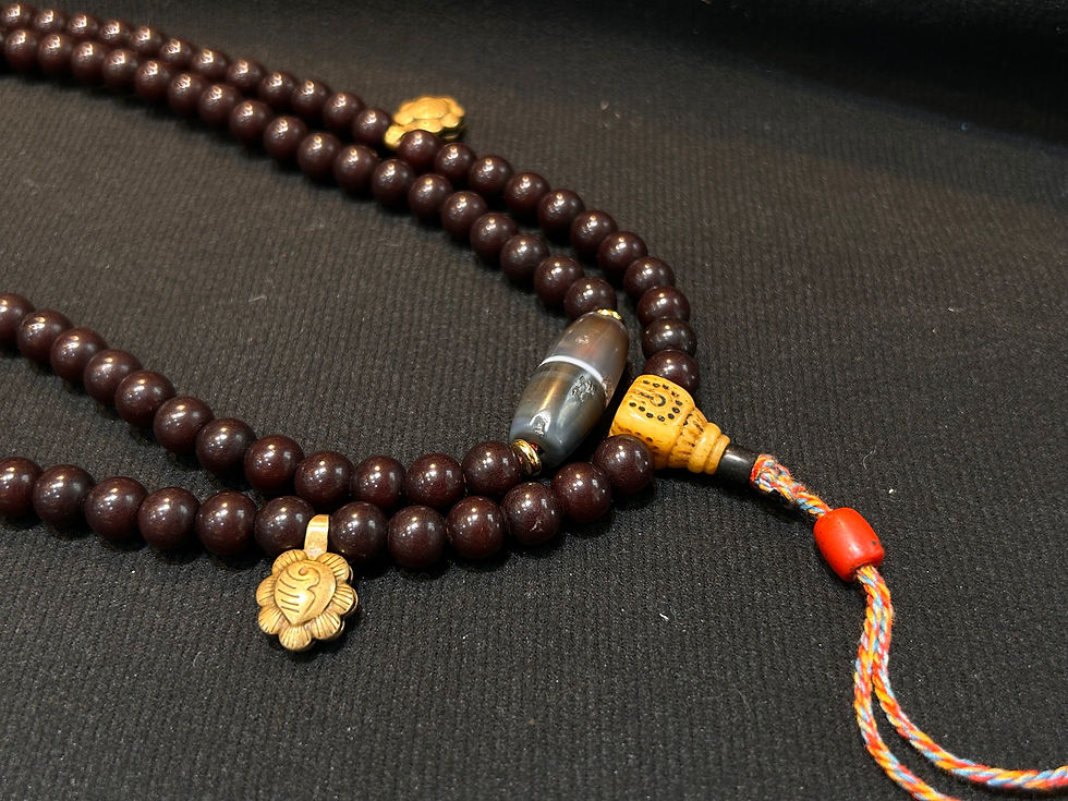 縮圖：Bodhi root mala beads 老菩提根念珠