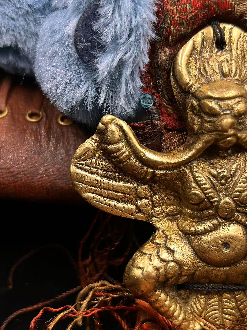 縮圖：Brass Garuda 黄铜大鹏鸟