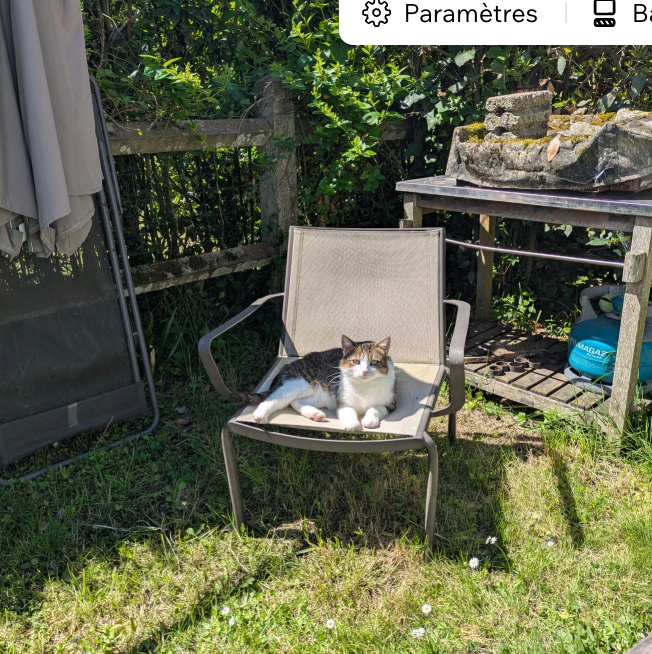 Lenn qui prends le soleil