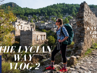 #2 - Final food resupply & leaving Fethiye & walking through Kayaköy ghost town!!!