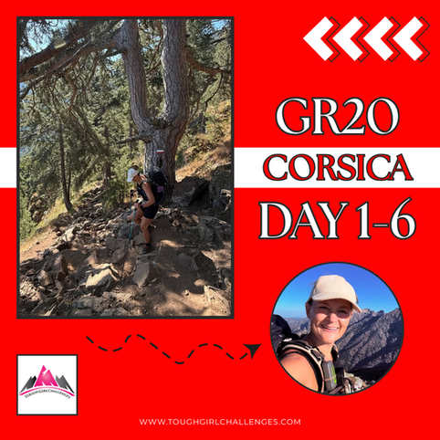 Day 1-6: GR20 Corsica 🇫🇷