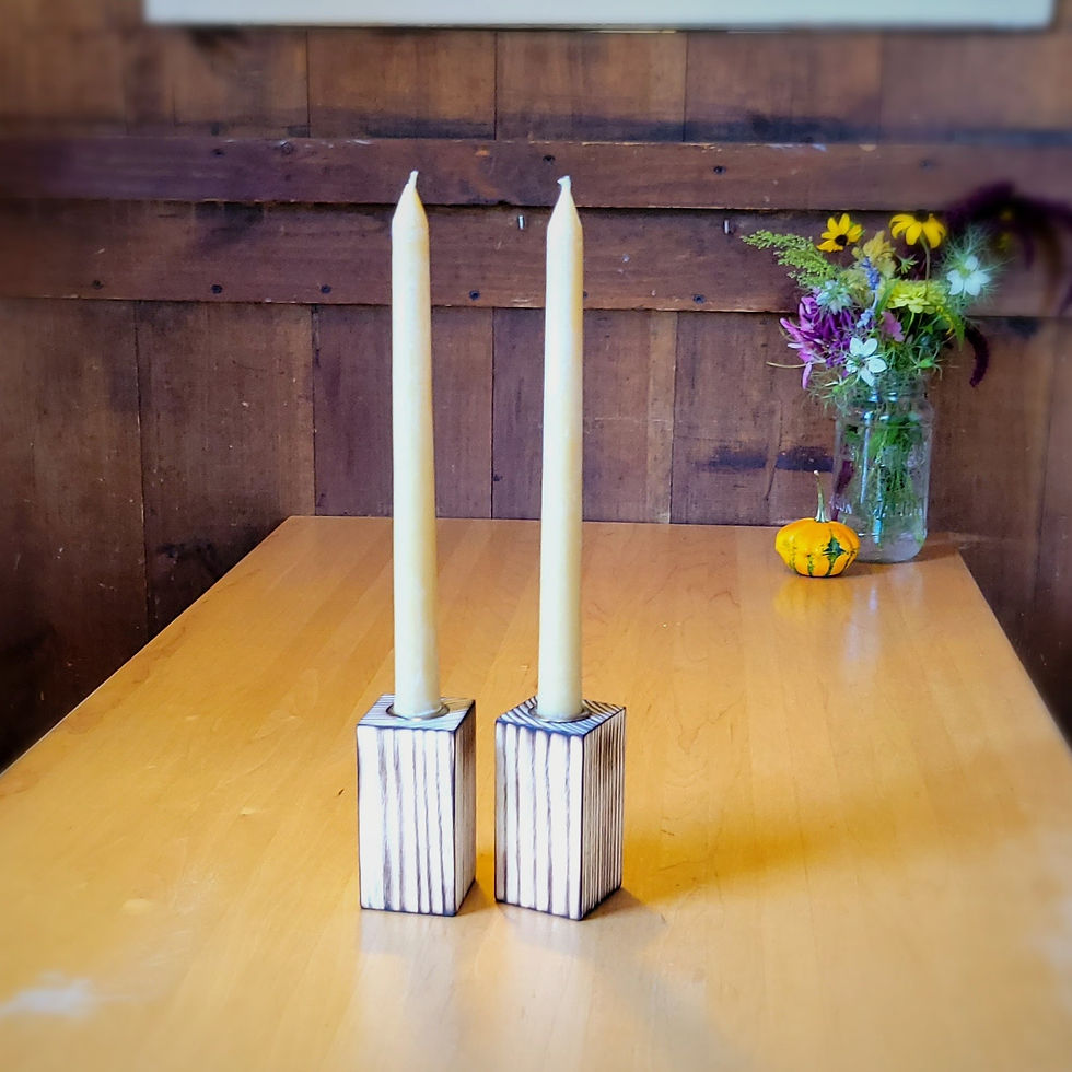 Thumbnail: Grain Burned Candle Holders