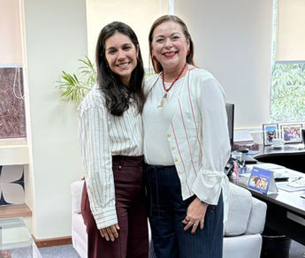 Presidente da ABRHidro faz visita institucional à diretora-presidente interina da ANA