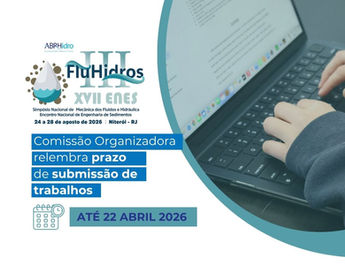 Faltam apenas 2 dias para o encerramento das submissões de trabalhos