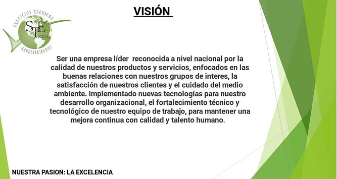 vision empresarial