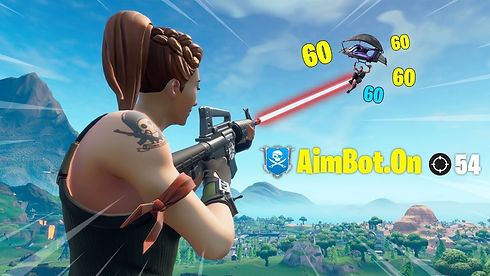 Aimboting guy whose gliding