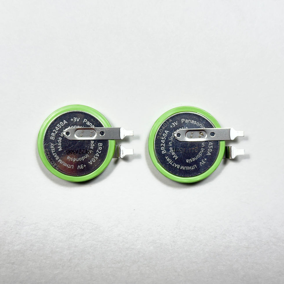 Thumbnail: New Panasonic BR2450A TPMS Replacement Battery for Toyota / Lexus