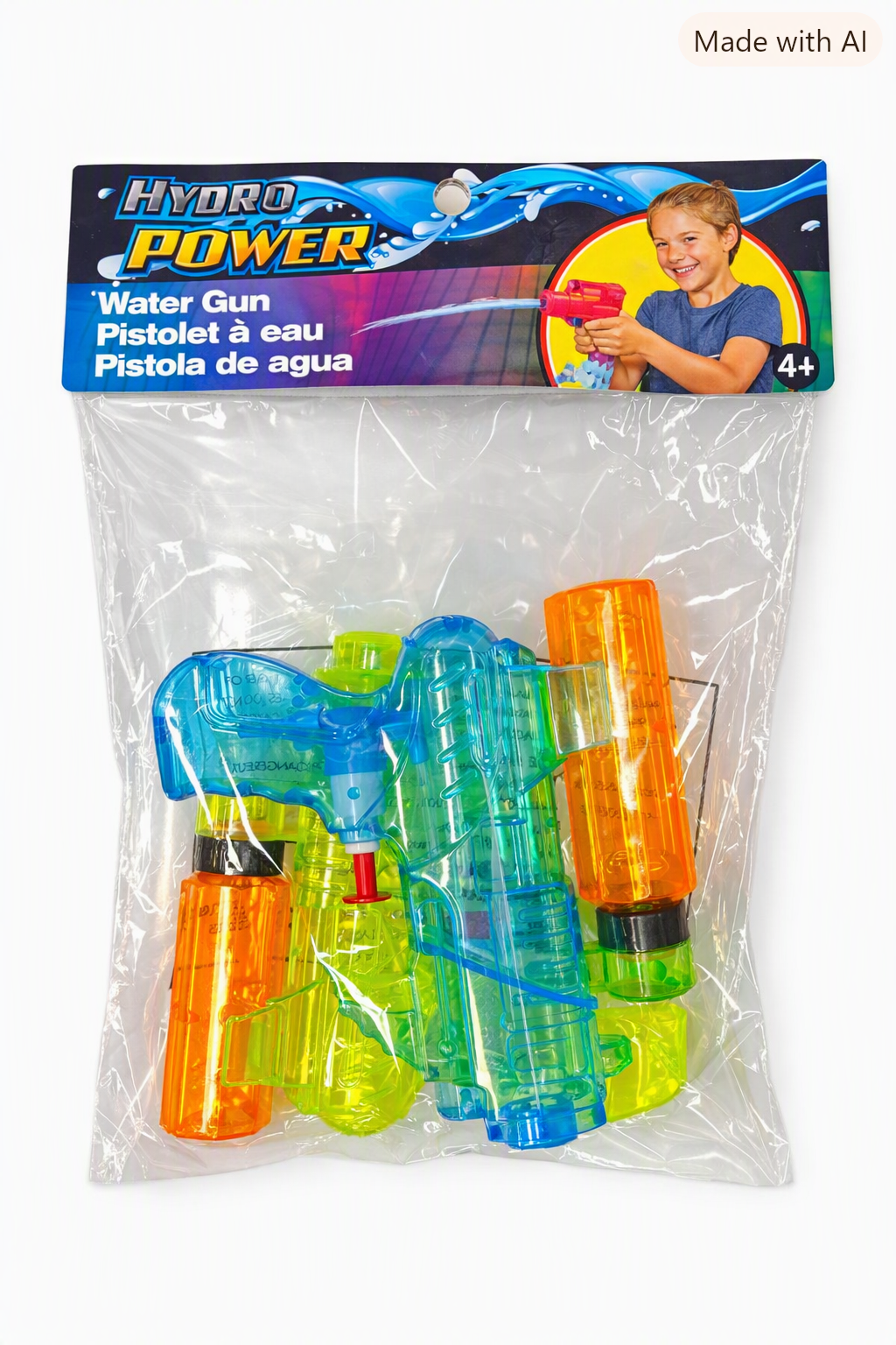 Pistolas de Agua Hydro Power – Set de 2 unidades