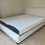 Thumbnail: Mirabel White Faux leather  Platform Bed