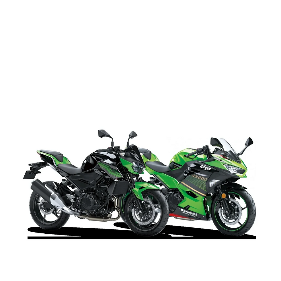 Miniatura: BASE CALAPIE DELANTERA RH HOMOLOGADA KAWASAKI Z400 - N400