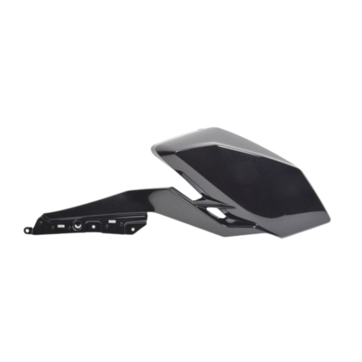 CARENAJE LATERAL RH NEGRO MATE PERLADO Z400