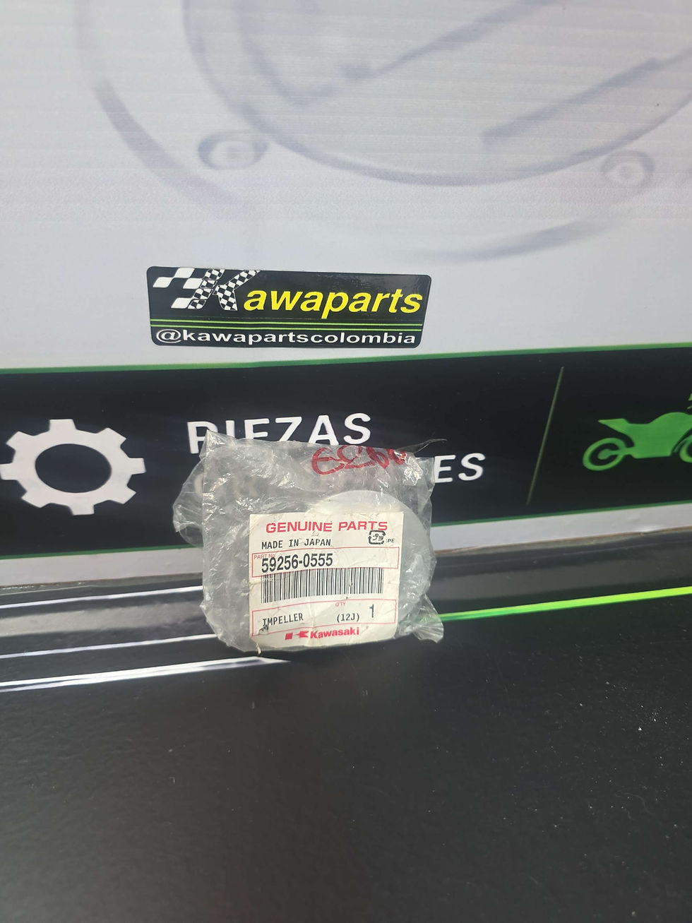 Miniatura: TURBINA BOMBA AGUA ER6N-V650-Z650/800/900/1000