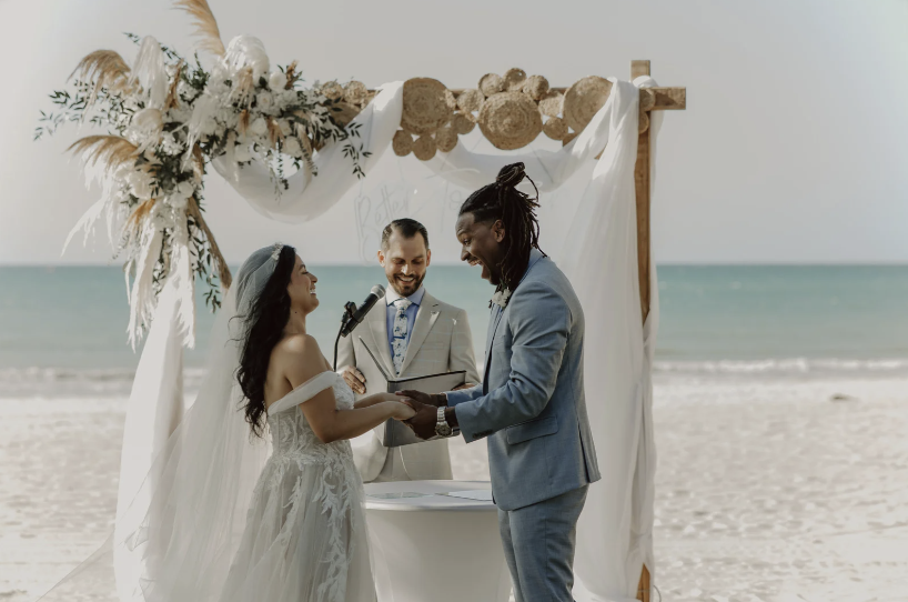 Couple Giving Vows