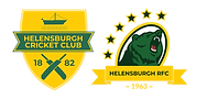 HCRFC Logos Yellow / Transparent Background