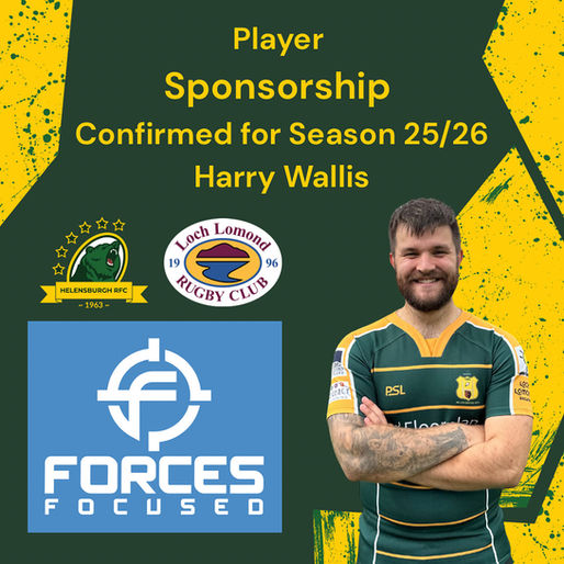 Forces Focused Player Sponsorship Confirmed
