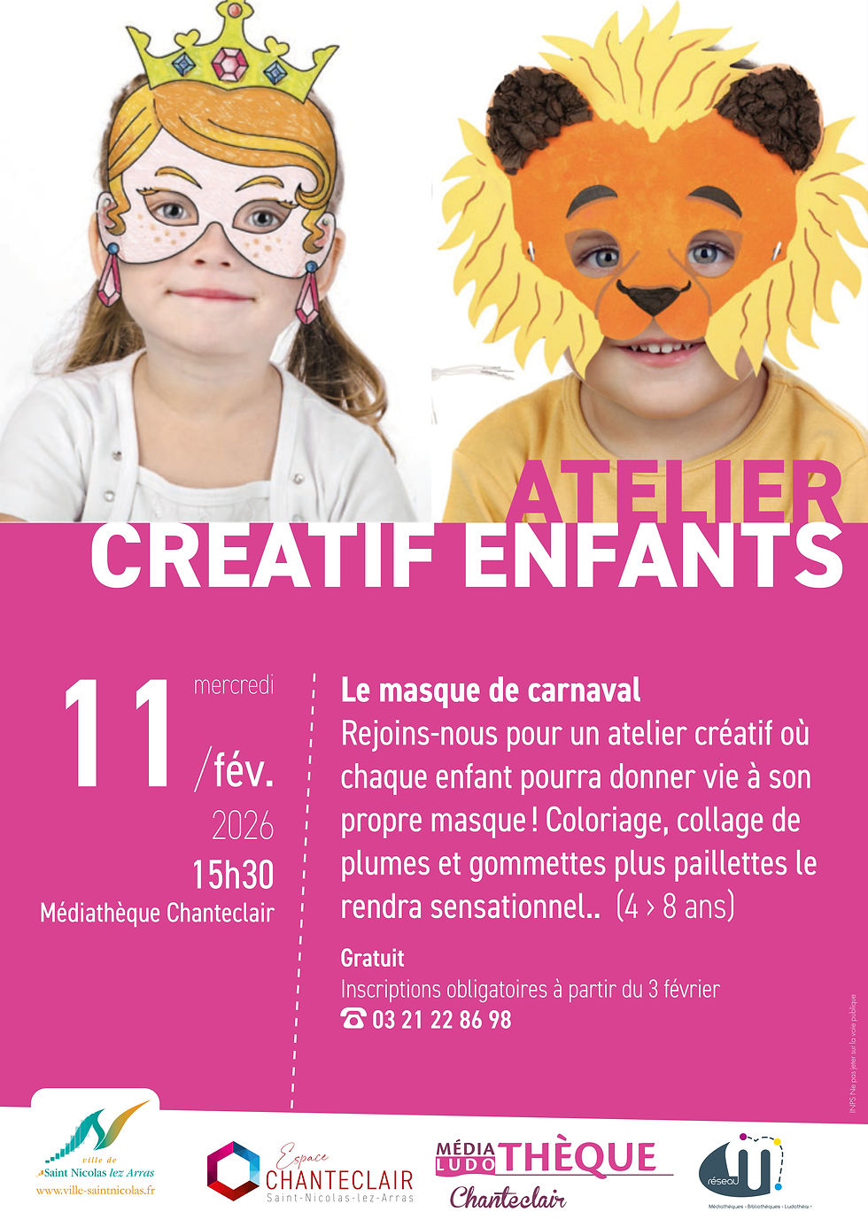 CREATIF ENFANTS 11 FEV