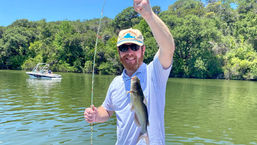 fishing in Bull Creek