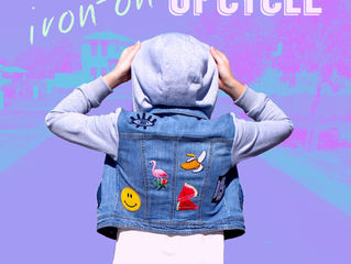 DIY: Iron-on Patch Denim Jacket Upcycle