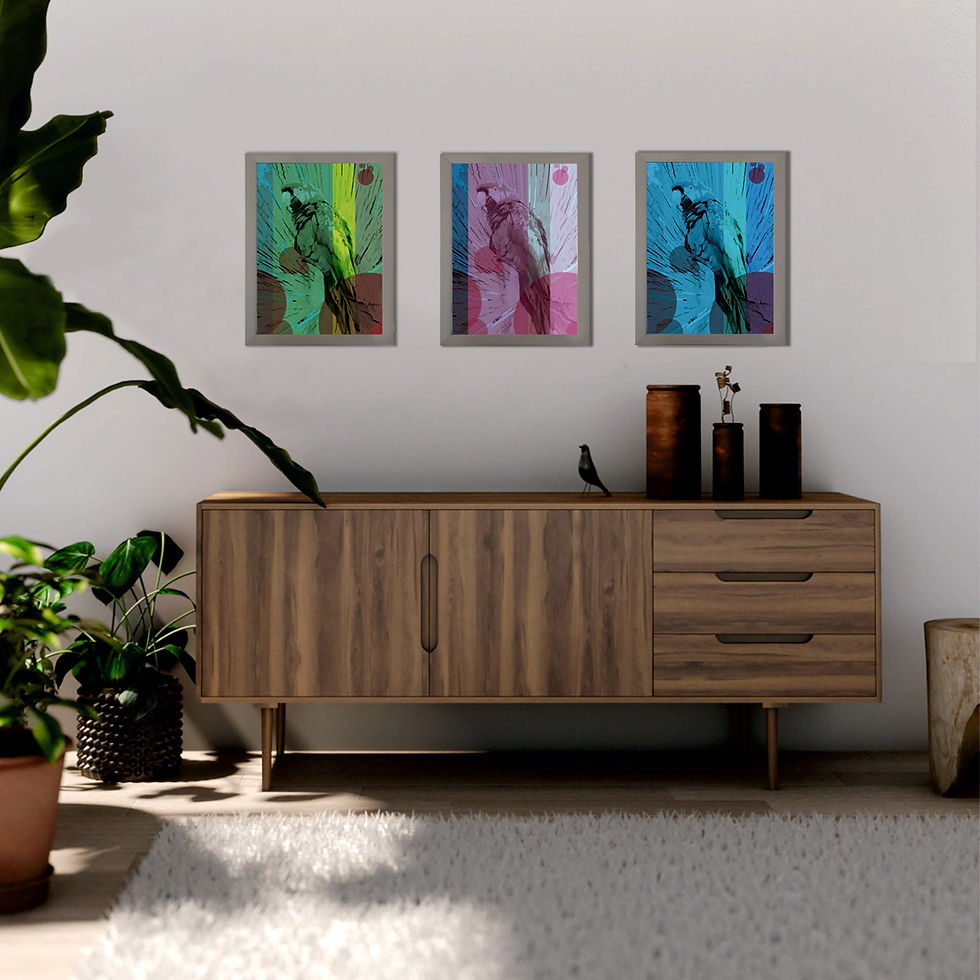Thumbnail: Parrot print
