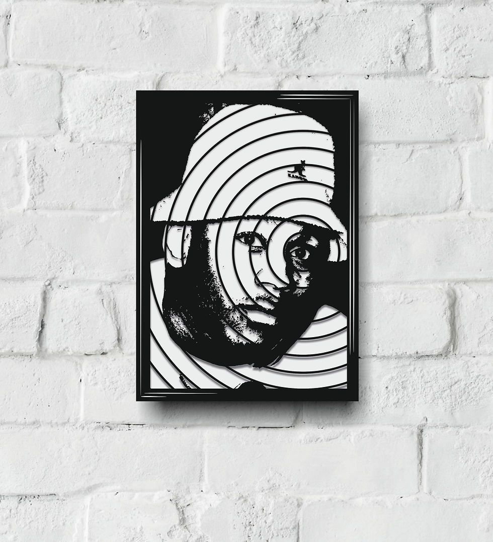 Thumbnail: POP ART Music Icon stencil H-L